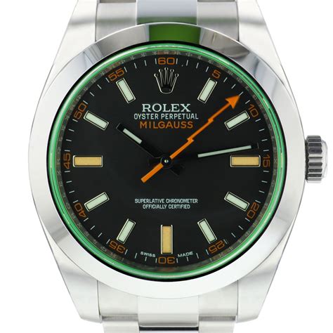 rolex milgauss all black
